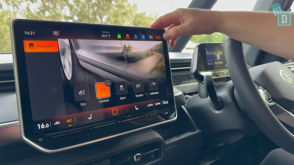 2025 Volkswagen ID Buzz Pro SWB drive modes