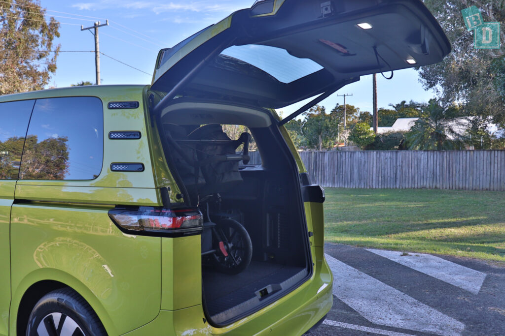 2025 Volkswagen ID Buzz Pro SWB boot open