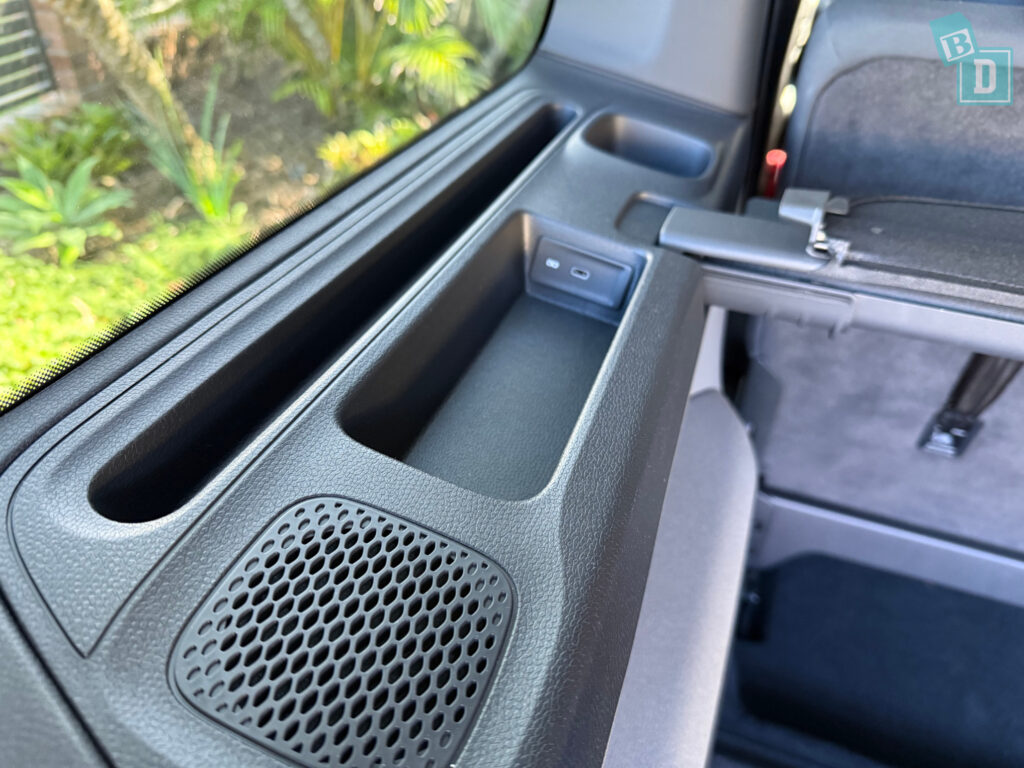 2025 Volkswagen ID Buzz Pro SWB boot side storage