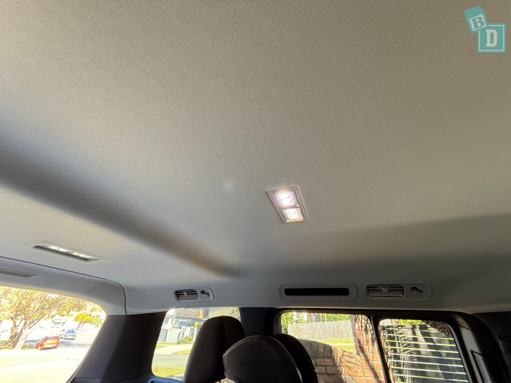 2025 Volkswagen ID Buzz Pro SWB rear ceiling air vents