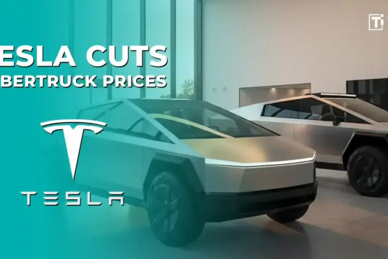 Tesla Cuts CyberTracker Prices to Boost Flagging Electric Pickup Sales