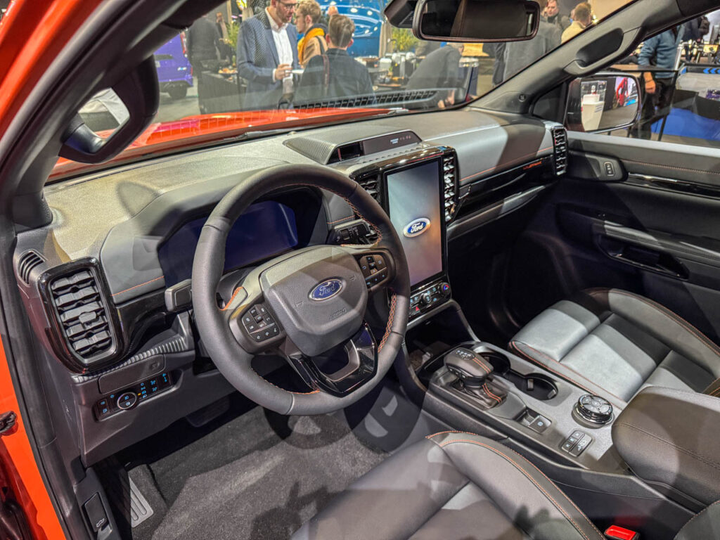 2026 Ford Ranger Plug-in Hybrid Wildtrak interior