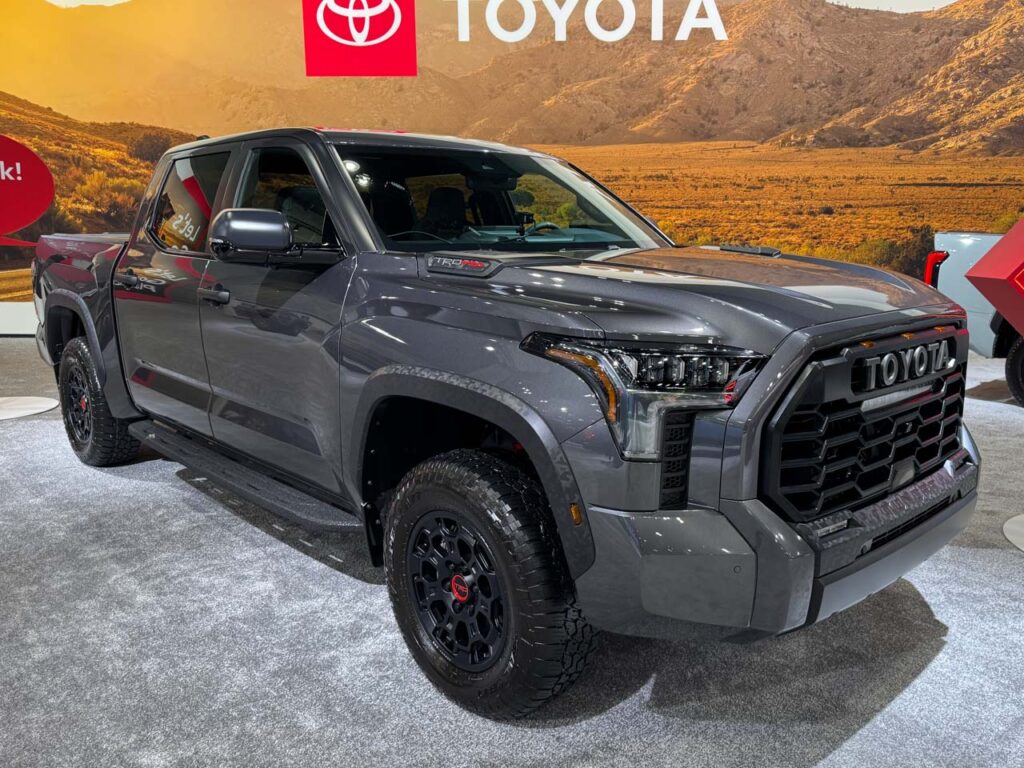 2026 Toyota Tundra Hybrid front three quarters