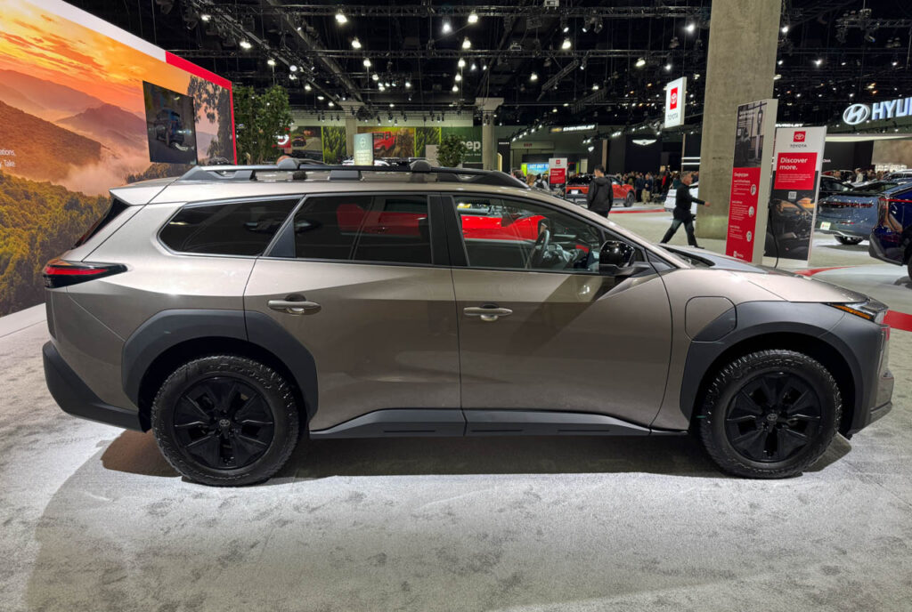 2026 Toyota bZ Woodland side