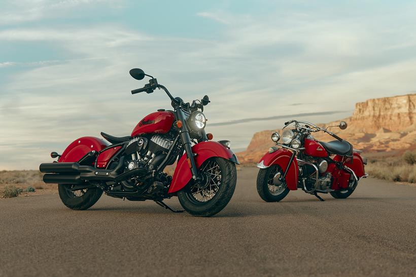 Indian Chief Vintage side