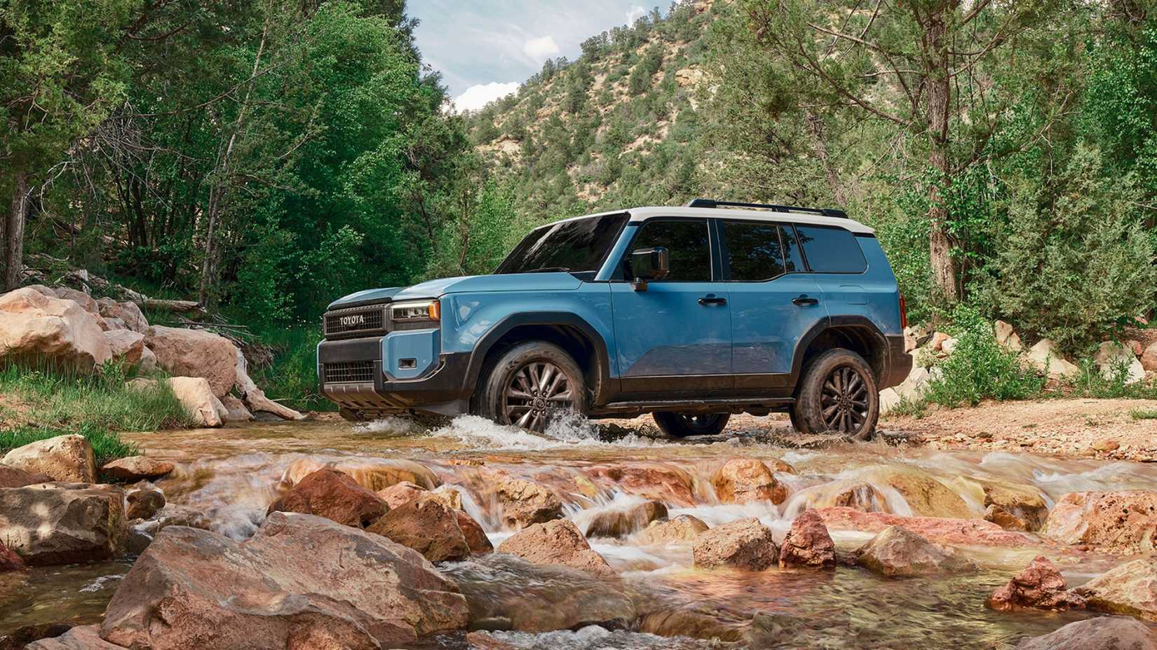 2026 Toyota Land Cruiser Driving