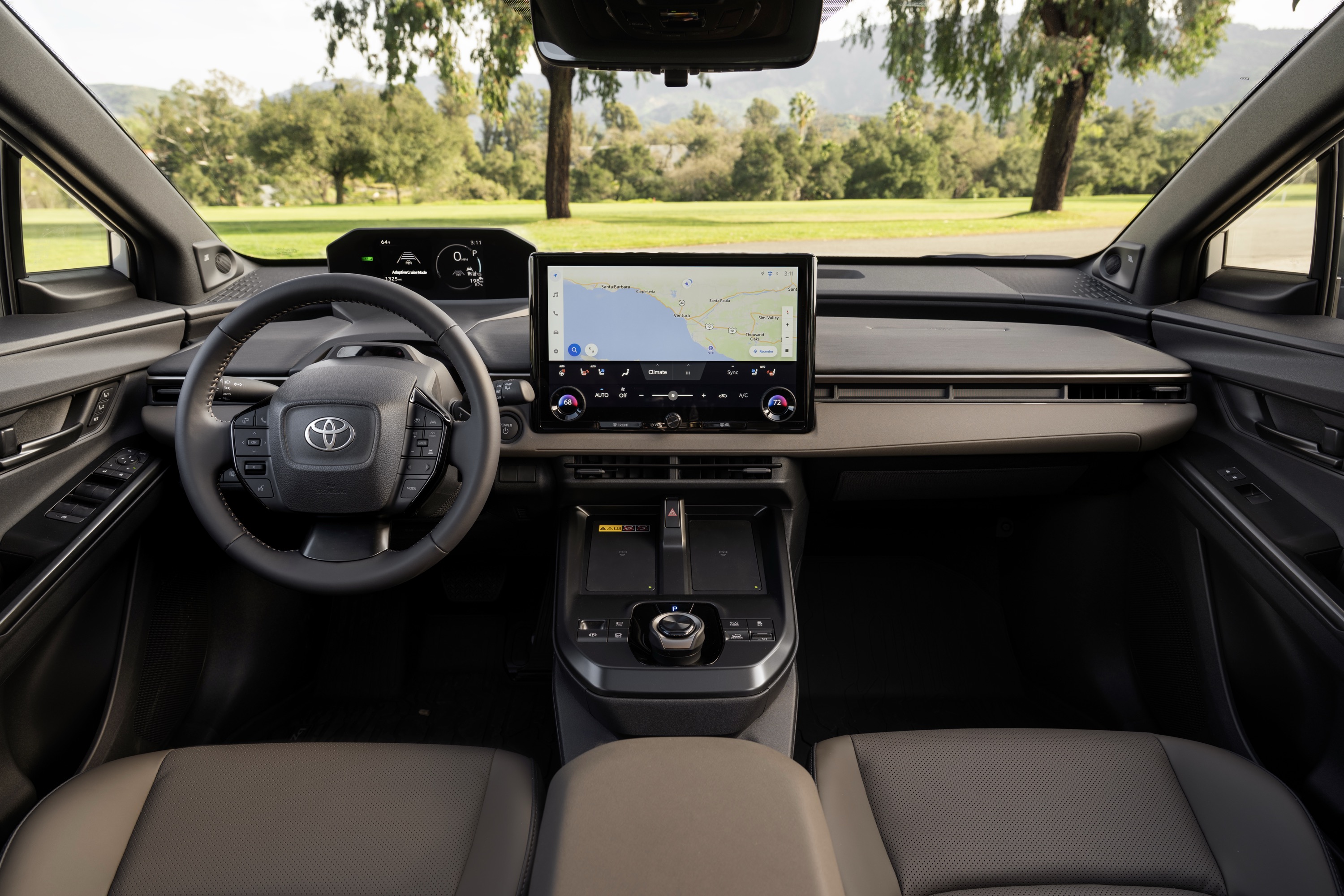 Toyota bZ Woodland interior