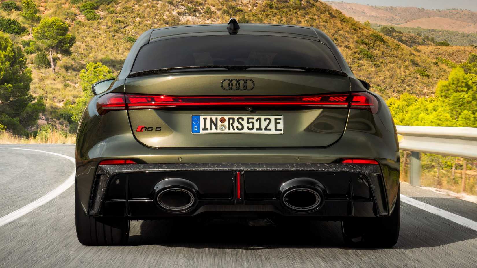 2027 Audi RS5 Hybrid 7 - rear - tail lights