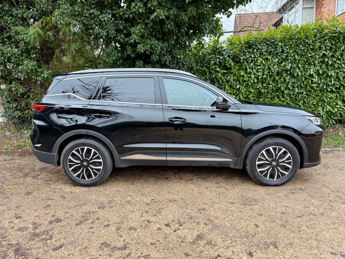 A longer, seven seat version of the Tiggo 7 is available and you've guessed it, it's called the Tiggo 8 (Steve Fowler)