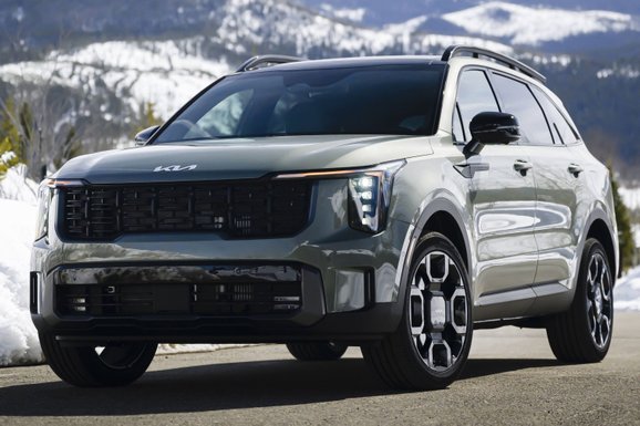 Kia Sorento SUV grey color