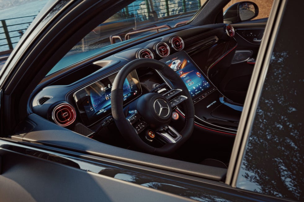 mercedes glc53 interior