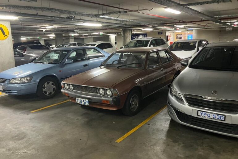 I can’t believe these are still around. It’s a 1978 Chrysler Sigma