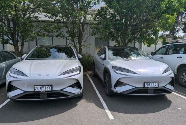 BYD, Zeekr and Geely take top spots in EV sales, as Tesla slump heralds changing of guard (Australia)