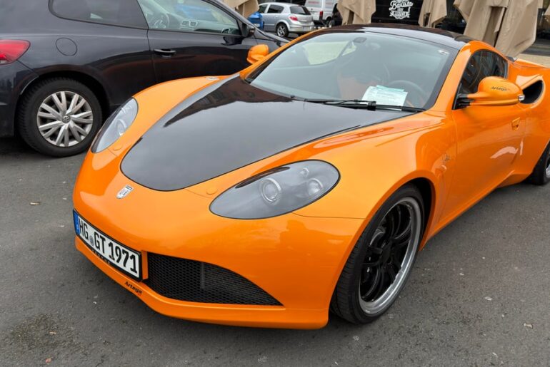 Saw this [Artega GT] in Frankfurt today