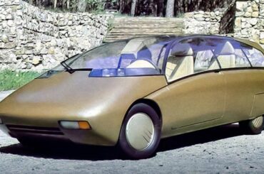 The VAZ-X prototype, a seven-seater minivan, (1990), Togliatti, Russian SFSR. Design: Scientific and Technical Center (STC) of AVTOVAZ