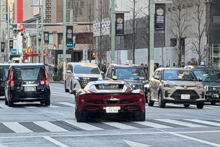 Two Tokyo [Ferrari], just not sure the model