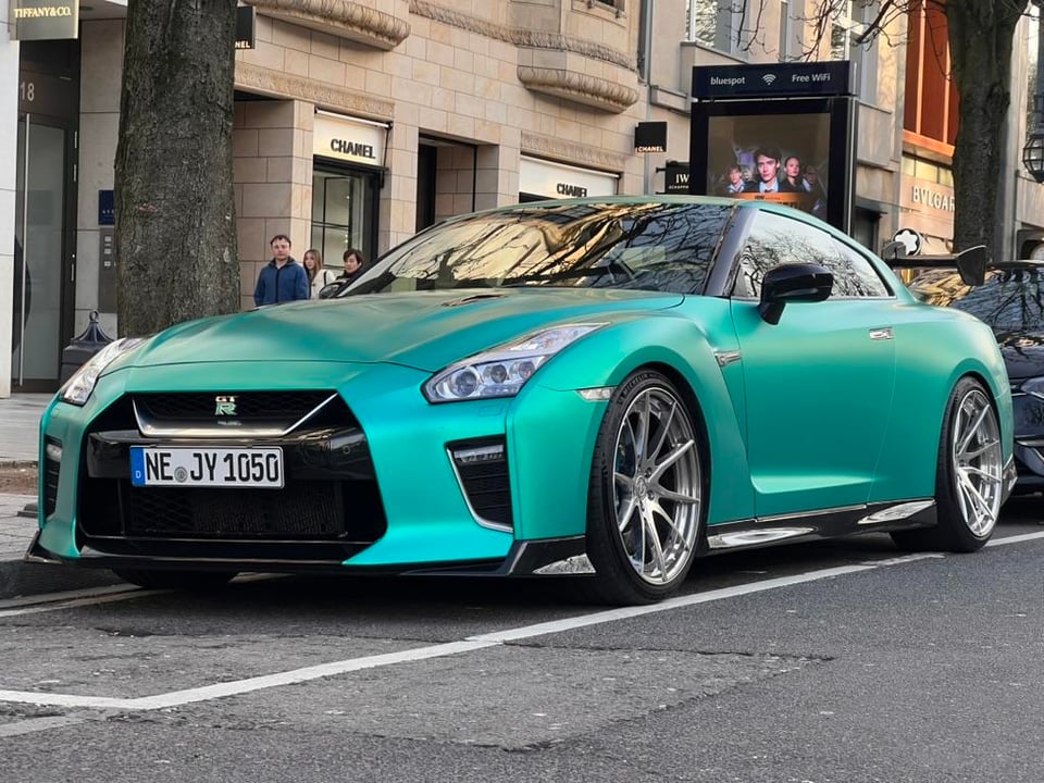 [NISSAN GT-R R35] in Düsseldorf, Germany (very rare in this region of ...