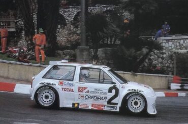 Future Citroën WRC Team Principal Guy Frequelin drove a Citroën AX at Monaco in the 1987 French Production Championship. He finished 10th.