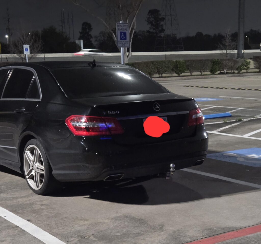 Someone at my office is using their old E350 for towing duty