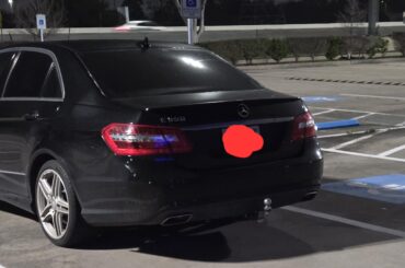 Someone at my office is using their old E350 for towing duty
