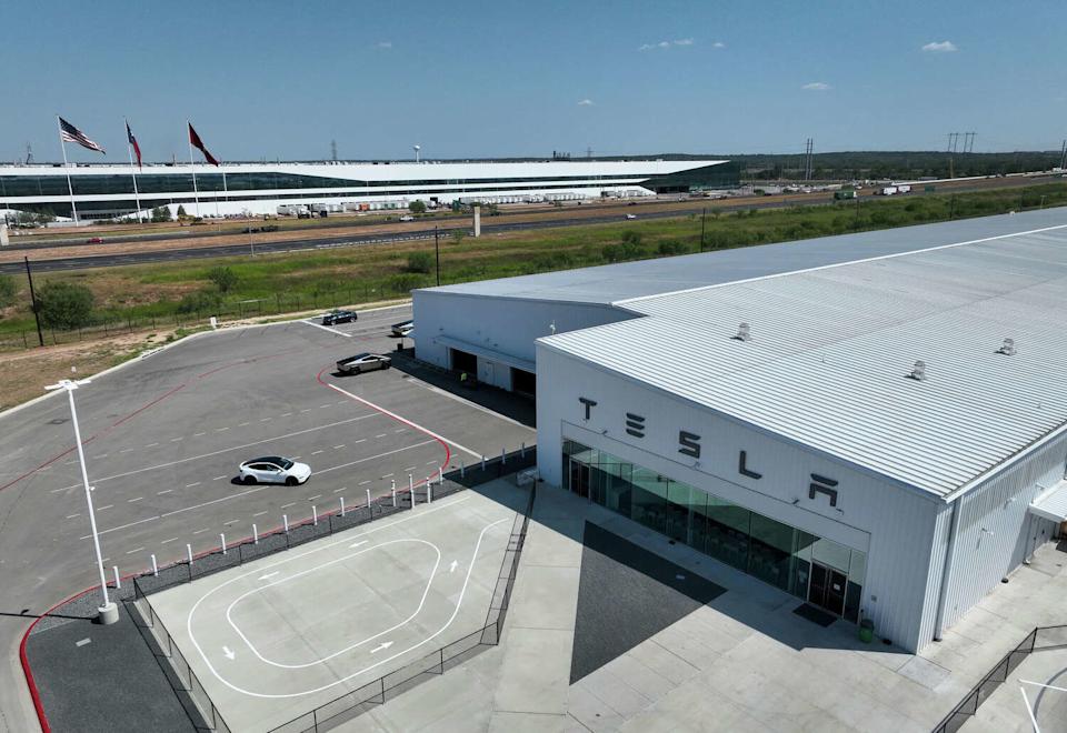 Tesla Inc.’s Gigafactory Texas is seen in September. (Jay Janner/Austin American-Statesman)