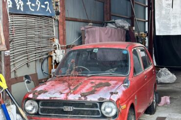 [Honda life] at shirakawa-go, japan