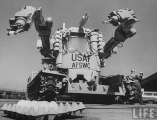 US Air Force & GE 'Beetle' prototype, designed to work with nuclear powered bomber aircraft