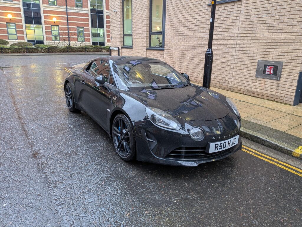 Rain spotted [Alpine A110]