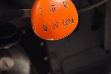 Great, now all I can think about is finding a shift knob with Roman numerals.
