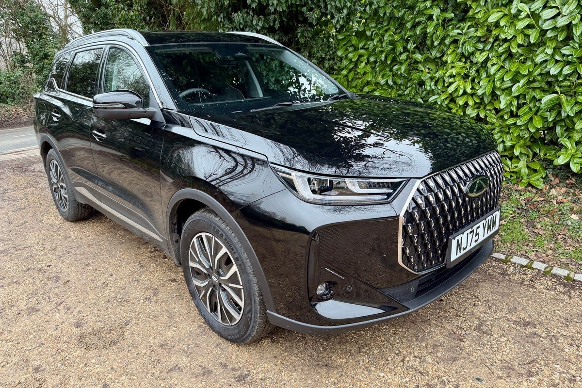 The Chery Tiggo 7 Super Hybrid begins at £29,995 (Steve Fowler)