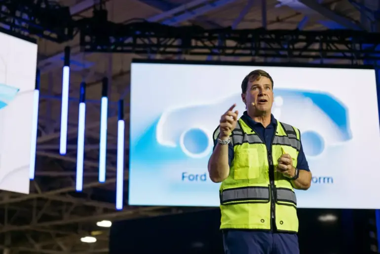 Ford CEO Says 2027 EV Platform Among Company's 'Most Audacious' Projects