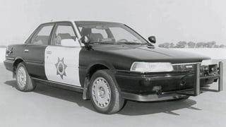 Toyota Camry CHP Police Car with turbo and AWD from the celica GT-Four