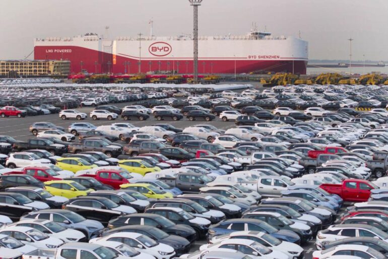 Tesla no longer No. 1 as a Chinese competitor surged past the EV pioneer