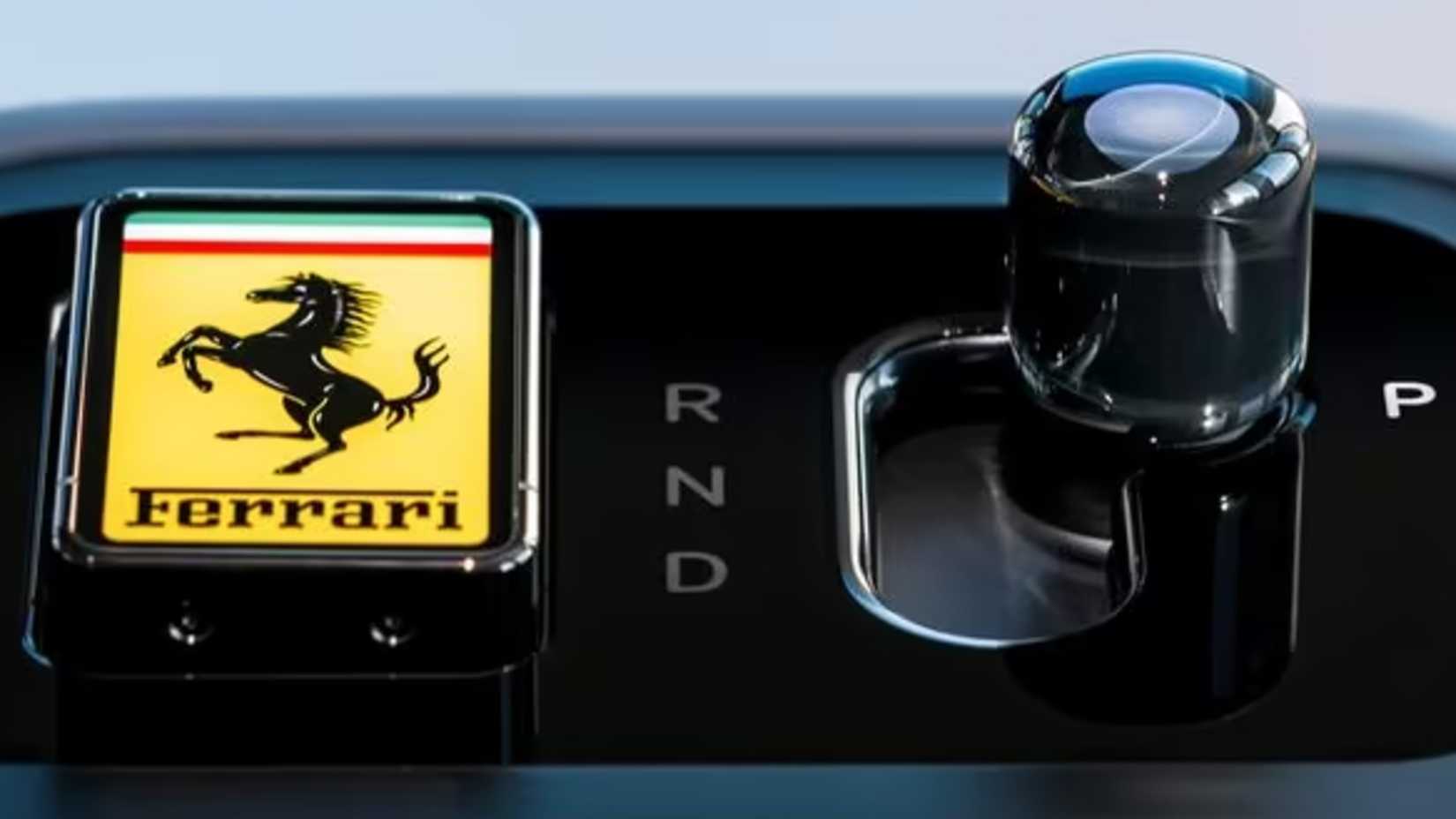 Ferrari Luce Gearshift Detail