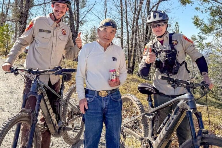 Donated e-bikes make difference in last week's search for Cedar Ridge man