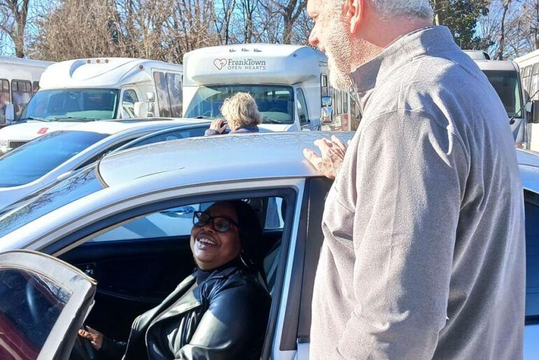 Nonprofit gives cars, e-bike to families