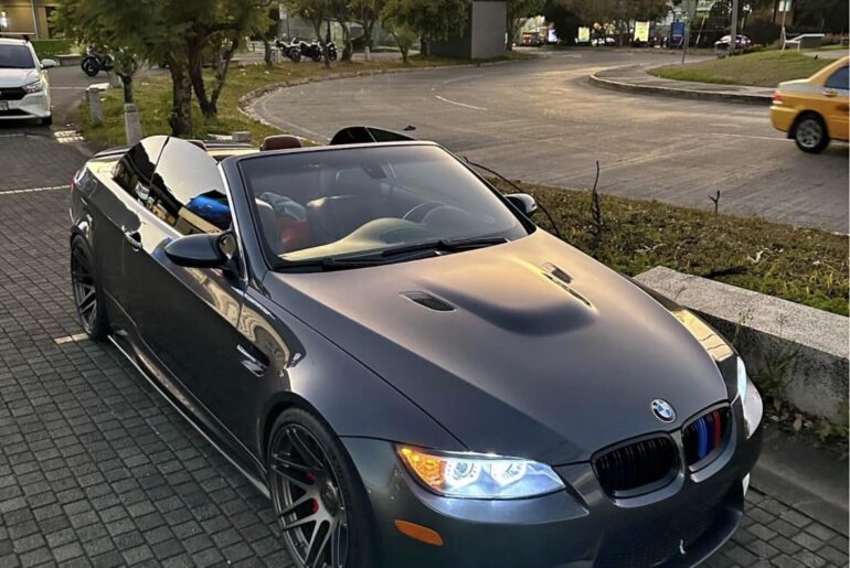 I found this [BMW M3 E93 2008] lying around