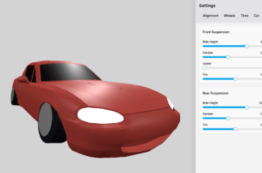 I built a 3D wheel & suspension fitment visualizer for Miatas, should I bring it to other platforms?