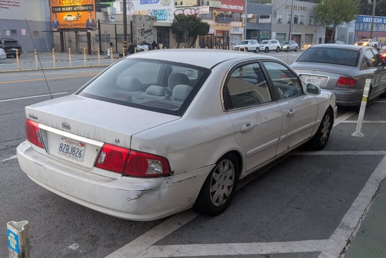 2003 Kia Optima LX and 2005 Hyundai Sonata GL, the official cars of?