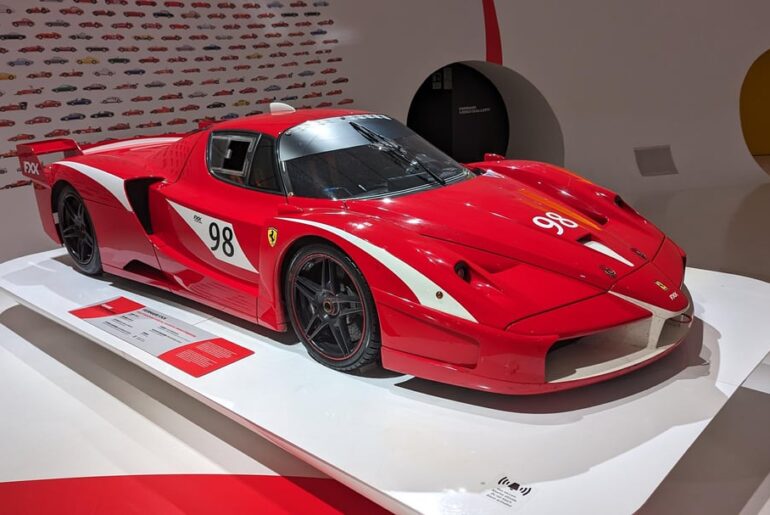 [Ferrari FXX] At the Ferrari museum Modena Italy