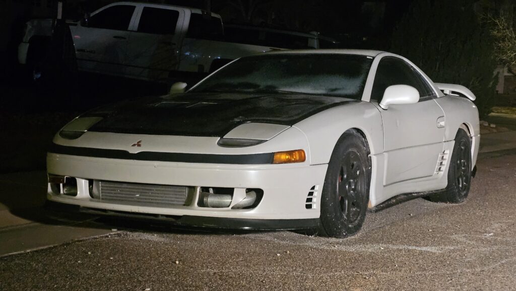 Found a [Mitsubishi 3000GT] while delivering at 5 am