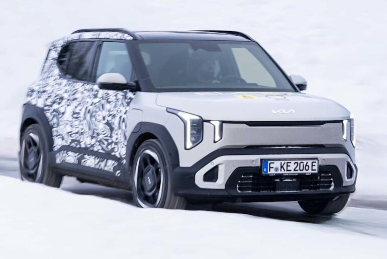 Watch The Kia EV2 Take On A Brutal Winter Range Test And Win