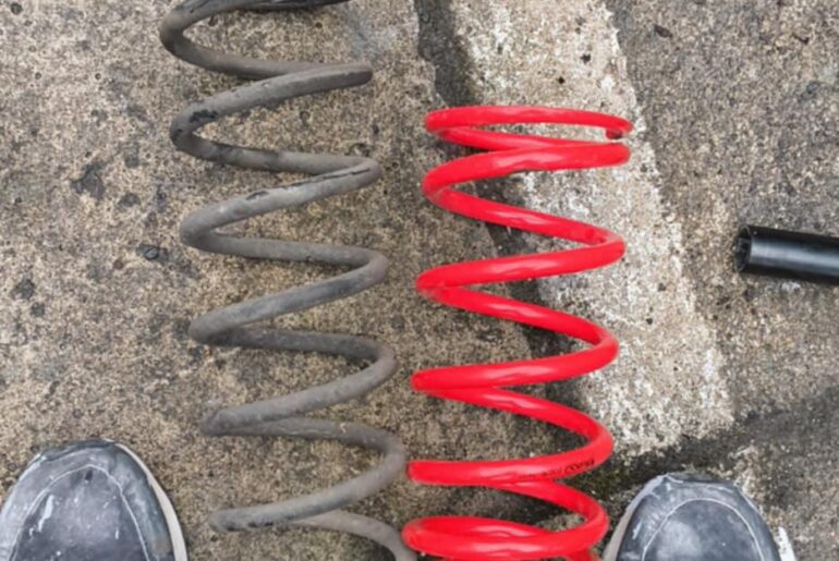 Cutting springs (I know it's a bad idea)