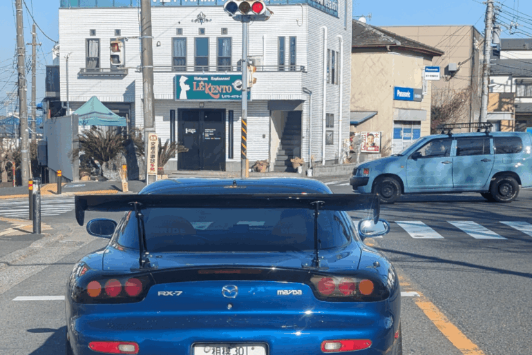 Saturday morning cruise [Mazda RX-7]