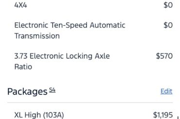 What is the difference between XL High(103A) XLT base(300A) and XLT (302A) on new F150 supercabs