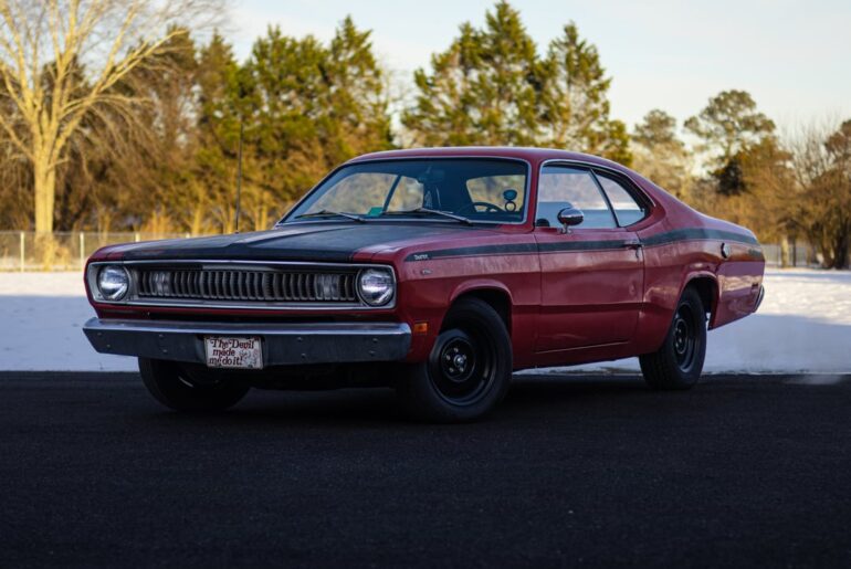 My girlfriends 1971 Plymouth Duster