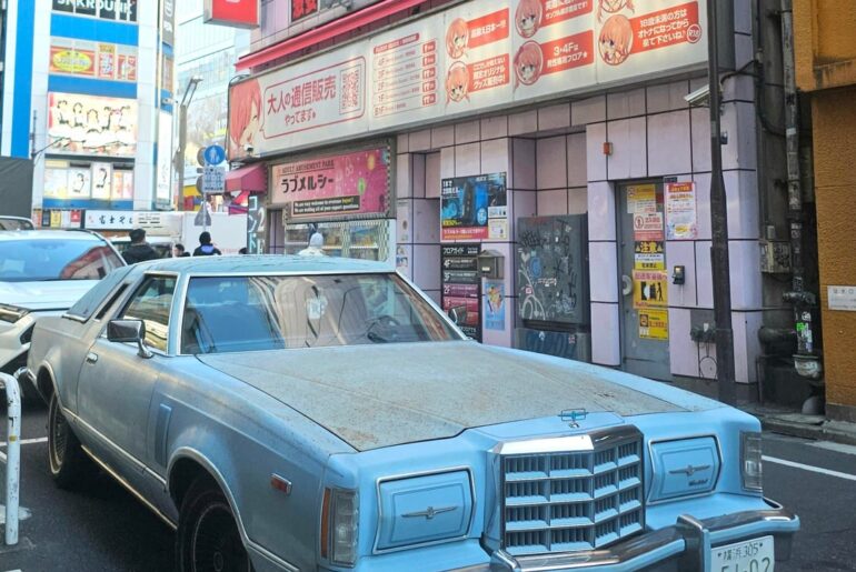 [1979 ford thunderbird] in akihabara, tokyo