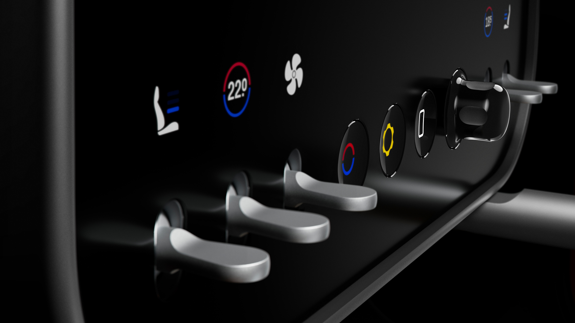 Ferrari Luce interior