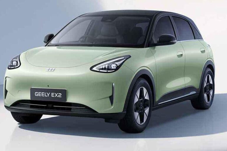 Australia-bound Geely EX2 was China’s best-selling car in 2025