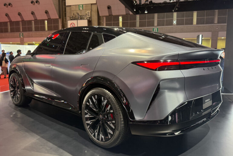 Acura RSX Prototype rear three quarters